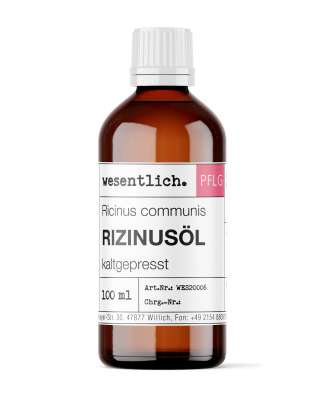 BIO Sheabutter DUO Mit Rizinusöl, 100 G Im Glastiegel – Naturrein & Kaltgepresst
