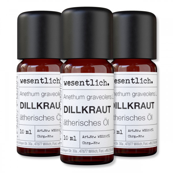 Dill - ätherisches Öl (3x10ml)