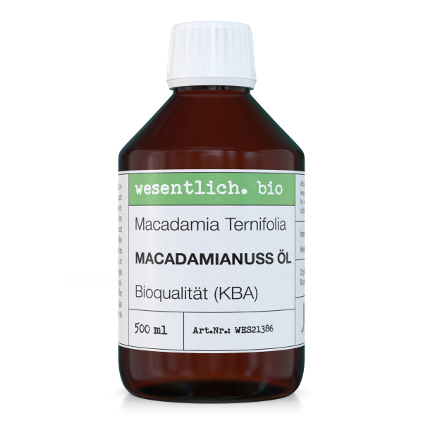 Macadamianussöl, aus kontrolliert biologischem Anbau