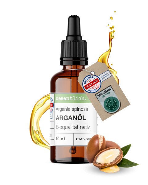 Arganöl kaltgepresst in Bioqualität
