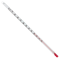 Glasthermometer mit praktischer Schutzhülle Glasthermometer mit praktischer Schutzhülle
