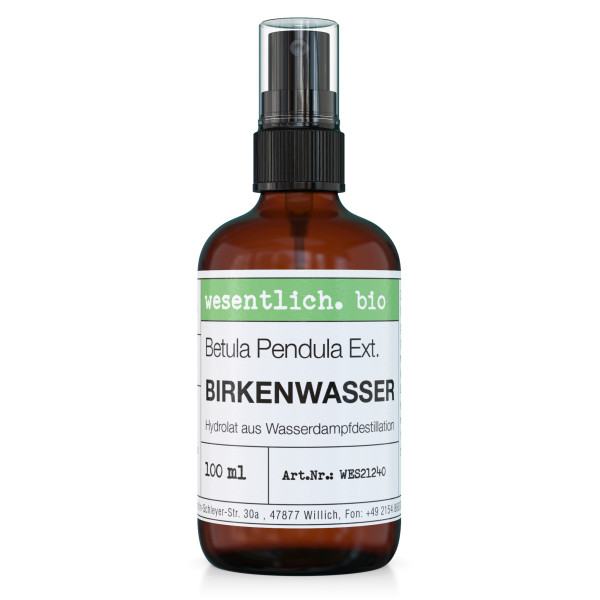Birkenwasser bio (Hydrolat) 100ml
