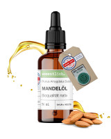 Mandelöl, kaltgepresst in Bioqualität Mandelöl, kaltgepresst in Bioqualität