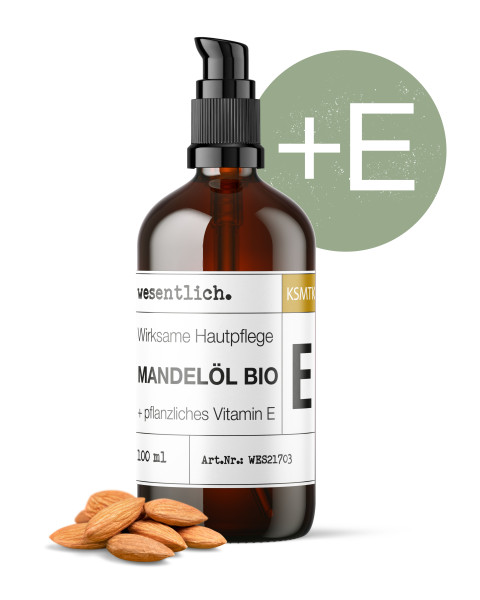 Mandelöl bio +Vitamin E