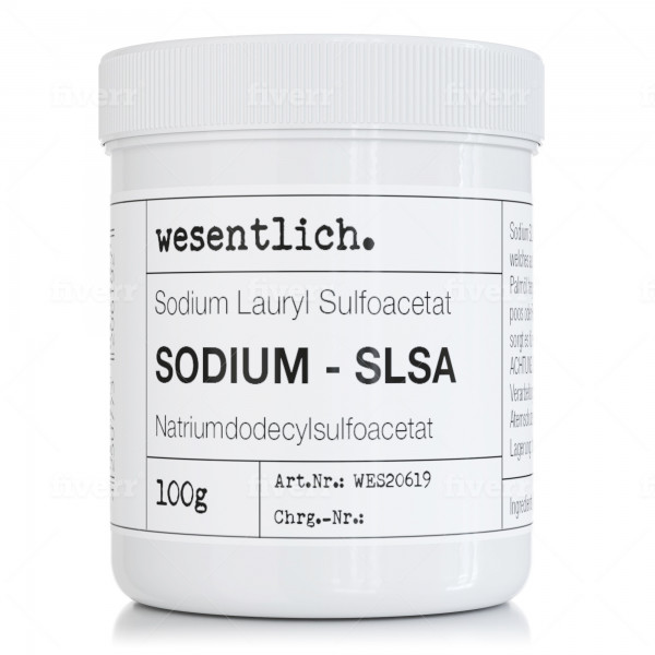 Sodium SLSA (Sodium Lauryl Sulfoacetate, pflanzliches Tensid