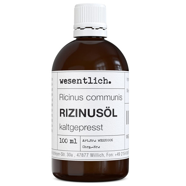 Rizinusöl kaltgepresst 100ml Pfingsten