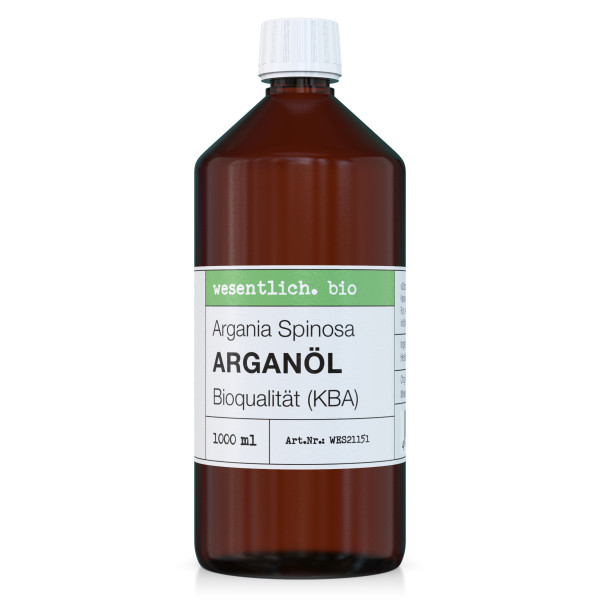 Arganöl kaltgepresst in Bioqualität